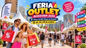 ¡BENIDORM SE LLENA DE OFERTAS! La Feria Outlet 2026 llega con descuentos de más del 50 %